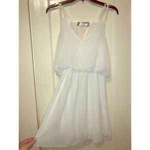 Pants Store White Tank Top Dress